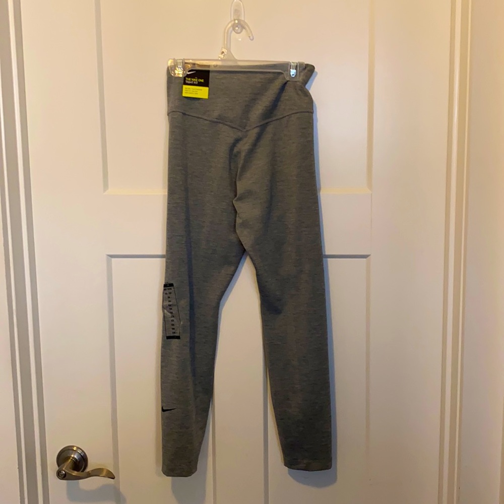 gray nike leggings